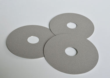 Foamed Sheet Sintered Metal Filter Disc Uniform Pores Customized Diameter