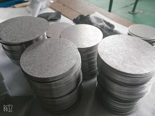 PEM Water Electrolysis Sintered Porous Titanium Disc