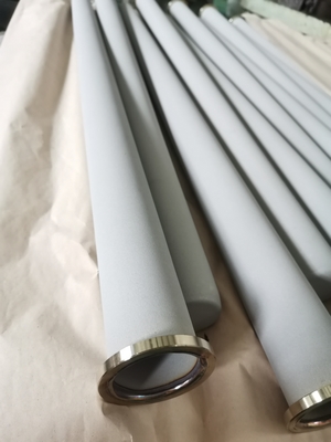 Chemical 60mm Diameter Titanium Sintered Filter Element