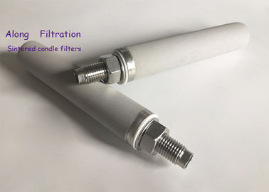 Uniform Pore Size Distribution Sintered Filter Cartridge 304 316 L SS Material Filter Cartridges