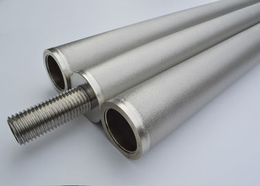 Cross Flow Sintered Porous Metal Filter , Sintered Filter Cartridge For Petrochemical Industry