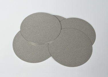 Anti Oxidation Sintered Metal Filter Disc Weldable High Pressure Medium