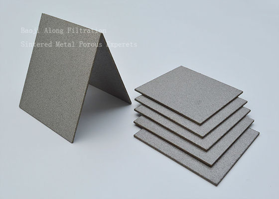 5um~70um micro filter rating sintered titanium porous sheet for electrode material with porous titanium as substrate