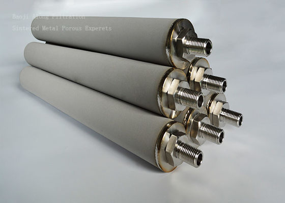 1/5/10um 316L Stainless Steel Sintered Porous Filter Elements