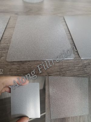 Customized Thin Titanium porous Sheet 1-20mm Thickness 30%-45% porosity