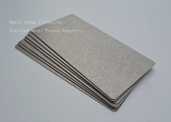 316 L 1mm Thickness Sintered Porous Metal Filter Plate Disc