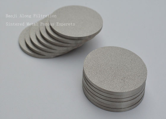 SS316 Sintered Metal Filter Elements For Solid-Liquid-Gas Filtration Separation