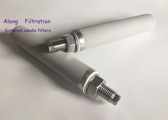 316 L Powder Sintered Metal Filter Cartridge For Ultrasonic Cleaning